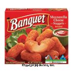 Banquet&nbsp;&nbsp;mozzarella cheese nuggets Center Front Picture