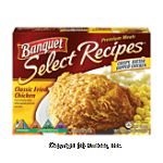 Banquet Dinners&nbsp;Fried Chicken Classics&nbsp;Thigh w/Mashed Potatoes & Corn Center Front Picture