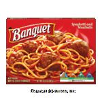 Banquet&nbsp;&nbsp;spaghetti and meatballs Center Front Picture