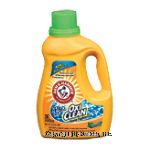 Arm & Hammer Liquid&nbsp;Laundry Detergent Plus Oxi Clean Stain Fighters&nbsp;Clean Meadow Center Front Picture