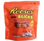 Reese's  mini sticks; unwrapped mini crispy wafers in milk chocolate & peanut butter Center Front Picture