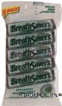 Breath Savers&nbsp;&nbsp;spearmint with neutrzin sugar free breath mints 5-rolls Center Front Picture