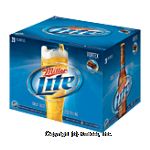 Miller Lite Beer Longneck 12 Oz Center Front Picture