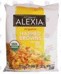 Alexia organic hashed browns, seasoned yukon select potatoes Center Front Picture