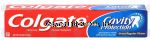 Colgate  anticavity flouride toothpaste, cavity protection, great regular flavor Center Front Picture