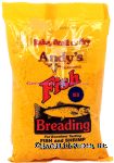 Andy's&nbsp;&nbsp;red fish seasoning breading for excellent tasting fish and shrimp Center Front Picture