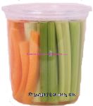 Fresh Snax&nbsp;&nbsp;carrot & celery sticks Center Front Picture