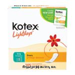 Kotex&nbsp;Lightdays&nbsp;long pantiliners, unscented Center Front Picture