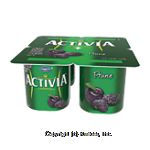 Activia&nbsp;&nbsp;lowfat yogurt, 4-4oz. cups, prune Center Front Picture