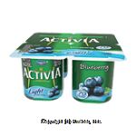 Activia&nbsp;Activia Light Fat Free Yogurt&nbsp;Blueberry 4 Oz Center Front Picture
