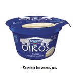 Dannon&nbsp;Greek&nbsp;plain nonfat yogurt Center Front Picture
