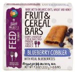 Full Circle&nbsp;&nbsp;all natural fruit & cereal bars, blueberry cobbler with real blueberries Center Front Picture