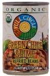Full Circle&nbsp;&nbsp;green chile & lime refried beans, 100% organic Center Front Picture