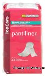 Top Care  pantiliners, regular, unscented, light Center Front Picture