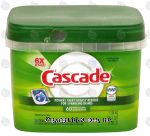 Cascade&nbsp;&nbsp;dishwasher detergent, fresh scent action pacs w/dawn Center Front Picture