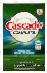 Cascade&nbsp;Complete&nbsp;automatic dishwasher detergent powder Center Front Picture