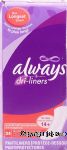 Always&nbsp;Clean Weave&nbsp;maximum protection pantiliners Center Front Picture