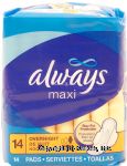 Always&nbsp;&nbsp;pads, overnight, flexi-wings Center Front Picture