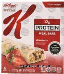 Kellogg's Special K protein meal bar, strawberry Center Front Picture