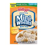 Kellogg's Frosted Mini-Wheats Bite Size; original lightly sweetened whole grain cereal Center Front Picture