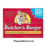 Butcher's Burger&nbsp;Dog Food&nbsp;w/Beef Bacon & Cheese  Center Front Picture