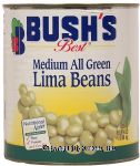 Bush's Best&nbsp;&nbsp;medium all green lima beans Center Front Picture