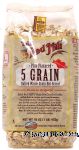 Bob's Red Mill&nbsp;&nbsp;5 grain rolled hot cereal, contains flaxseed Center Front Picture