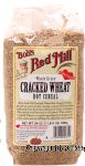 Bob's Red Mill&nbsp;&nbsp;whole grain cracked wheat hot cereal Center Front Picture