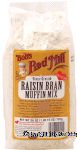 Bob's Red Mill&nbsp;Bob's Best&nbsp;stone ground raisin bran muffin mix Center Front Picture