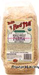 Bob's Red Mill&nbsp;&nbsp;farina hot cereal, organic whole grain whole wheat Center Front Picture