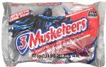 3 Musketeers&nbsp;&nbsp;whipped up, fluffy chocolate-on-chocolate snack size candy bars Center Front Picture