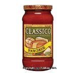 Classico Pasta Sauce Four Cheese Center Front Picture