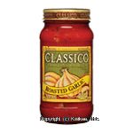 Classico&nbsp;Pasta Sauce&nbsp;Roasted Garlic Center Front Picture