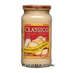 Classico&nbsp;Pasta Sauce&nbsp;Di Parma Four Cheese Alfredo Center Front Picture