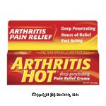 Arthritis Hot&nbsp;Pain Relief Creme&nbsp;Deep Penetrating Greaseless Stainless Center Front Picture