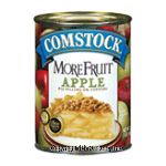 Comstock&nbsp;Pie Filling Or Topping&nbsp;More Fruit Apple Center Front Picture
