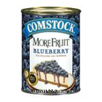 Comstock&nbsp;Pie Filling&nbsp;More Fruit Blueberry Center Front Picture