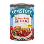 Comstock&nbsp;Pie Filling Or Topping&nbsp;Cherry No Sugar Added Center Front Picture