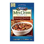 Wyler's Mrs. Grass Hearty Soup Mix Homestyle Beef Stew  Center Front Picture