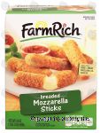 Farm Rich&nbsp;&nbsp;breaded mozzarella sticks Center Front Picture