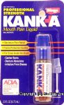 Blistex&nbsp;Kank+a&nbsp;mouth pain liquid, for canker sores, dentures abrasions, & irritation from braces Center Front Picture