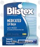 Blistex&nbsp;&nbsp;medicated lip balm, seals in moisture, spf 15 Center Front Picture