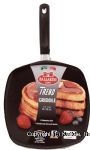 Ballarini&nbsp;Trend&nbsp;griddle pan, 11 x 11 in, dishwasher safe, comfort grip, non-stick Center Front Picture
