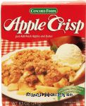 Concord Foods&nbsp;&nbsp;apple crisp mix, add apples and butter Center Front Picture