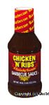 Chicken 'N' Ribs&nbsp;Barbecue Sauce&nbsp;Hickory Smoke Center Front Picture