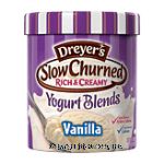 Dreyer's/Edy's&nbsp;Slow Churned Yogurt Blends&nbsp;Vanilla  Center Front Picture