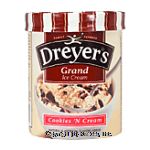 Dreyer's/Edy's Grand Ice Cream Cookies 'n Cream Center Front Picture