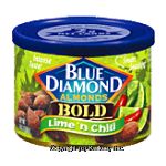 Blue Diamond&nbsp;Almonds&nbsp;Bold Lime 'N Chili Center Front Picture