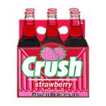 Crush&nbsp;Soda&nbsp;strawberry 12 oz Center Front Picture