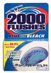 2000 Flushes&nbsp;&nbsp;blue plus bleach automatic bowl cleaner two tablet system Center Front Picture